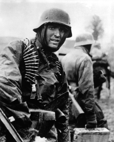  Voják v Ardennách v r.1944